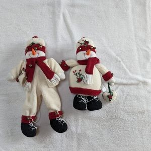 Mr and Mrs Christmas decorations